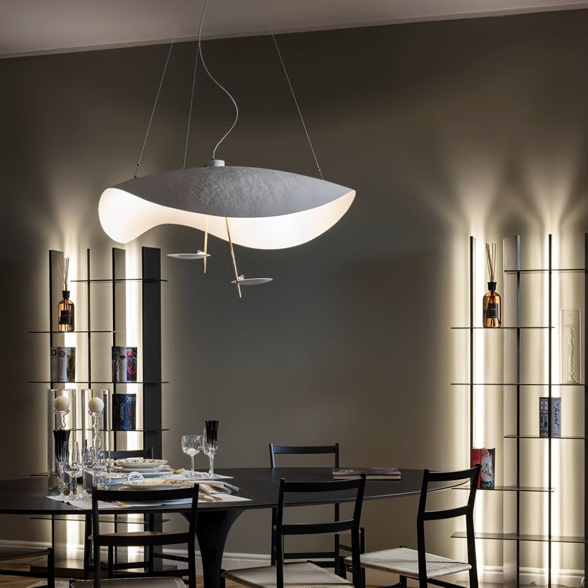 Xaloria Steel Pendant Lamp-Moonnatur