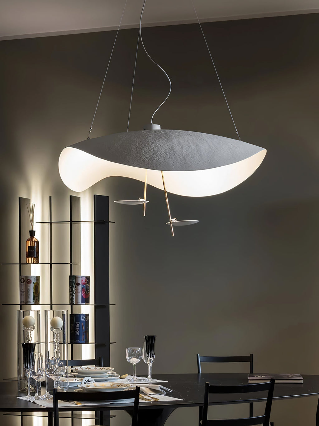 Xaloria Steel Pendant Lamp-Moonnatur