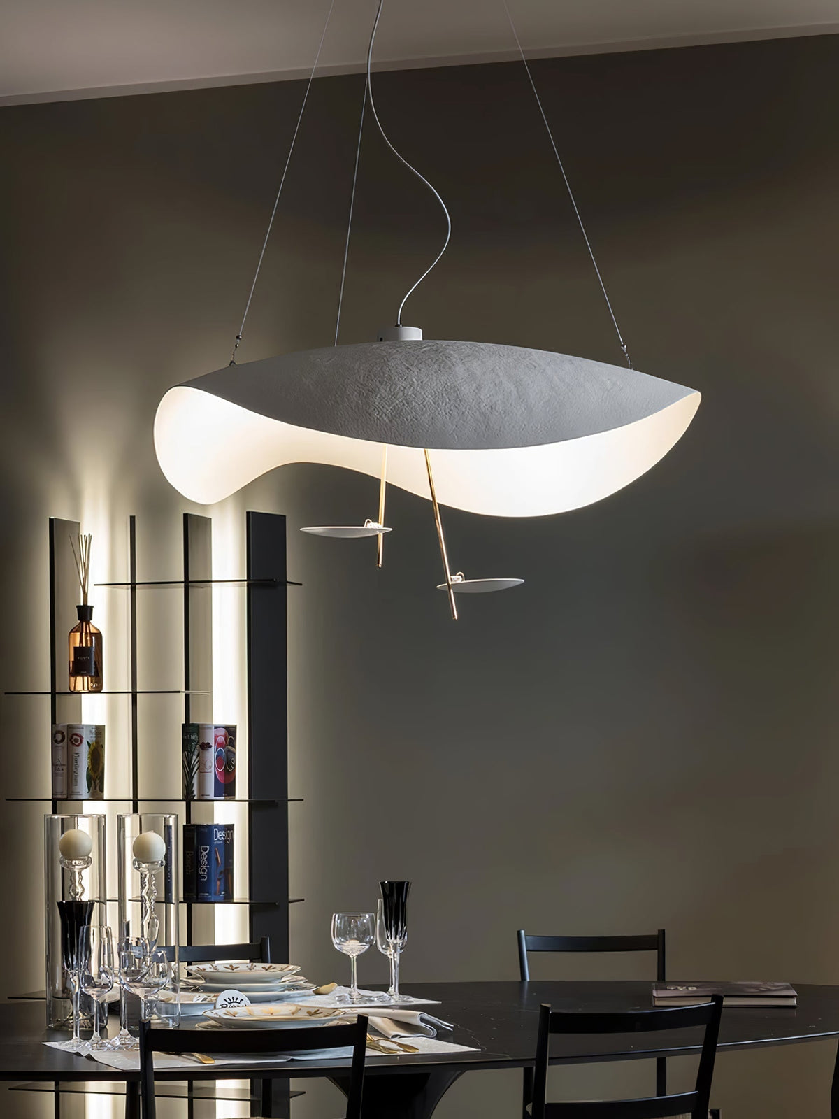 Xaloria Steel Pendant Lamp-Moonnatur