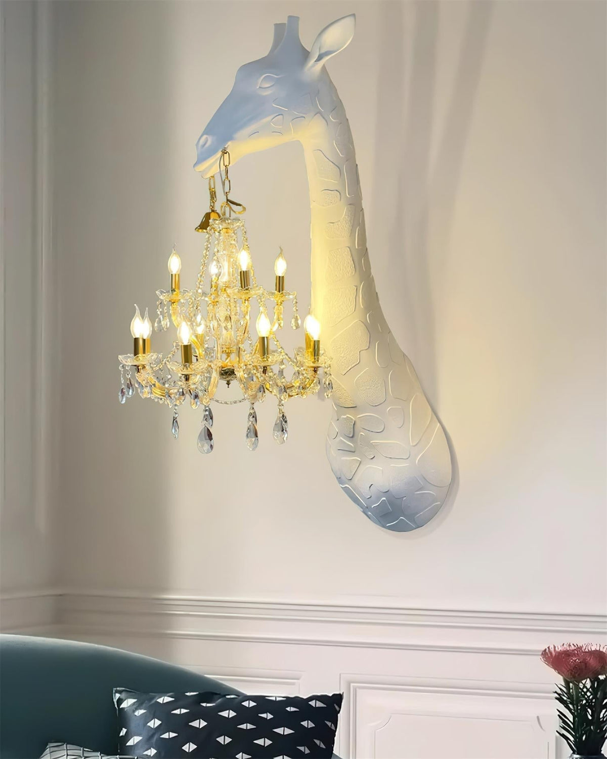 Jorreniel Crystal Wall Light-Moonnatur