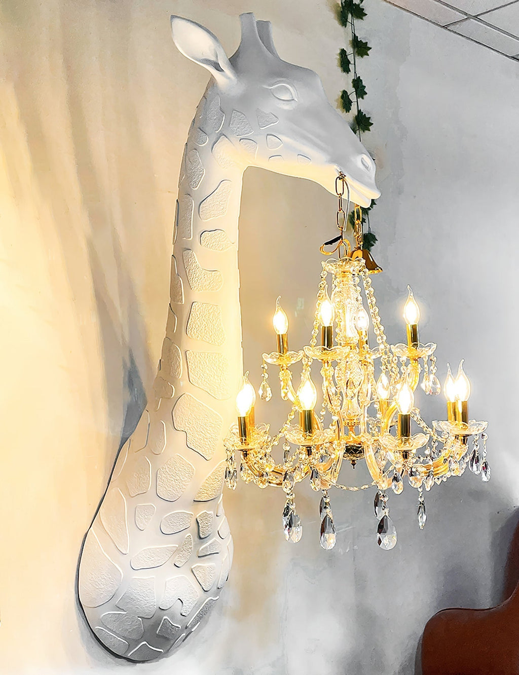 Jorreniel Crystal Wall Light-Moonnatur