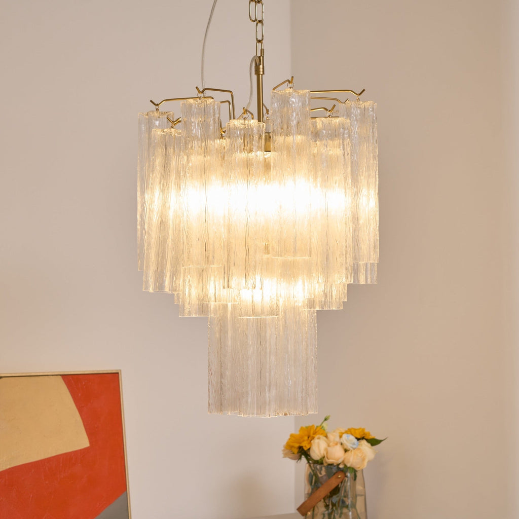 Casterelia Glass Chandelier-Moonnatur