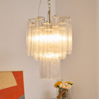 Casterelia Glass Chandelier-Moonnatur