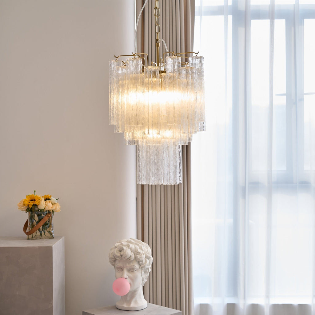 Casterelia Glass Chandelier-Moonnatur