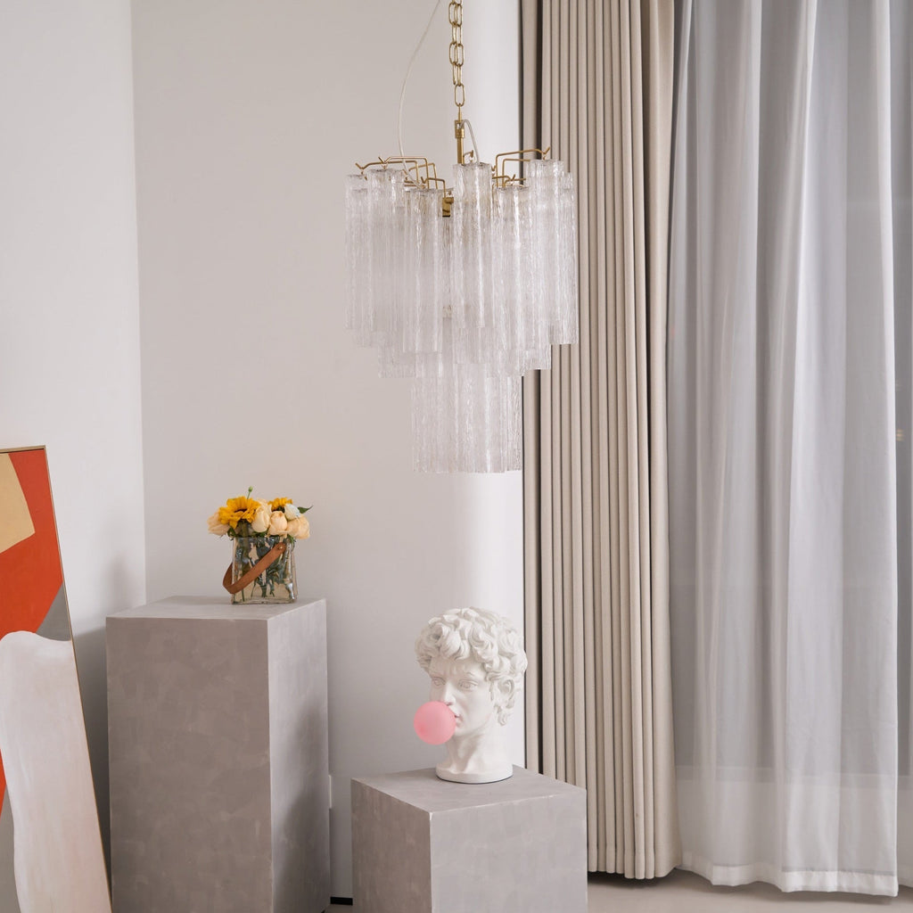 Casterelia Glass Chandelier-Moonnatur