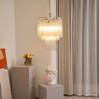 Casterelia Glass Chandelier-Moonnatur