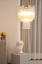 Casterelia Glass Chandelier-Moonnatur