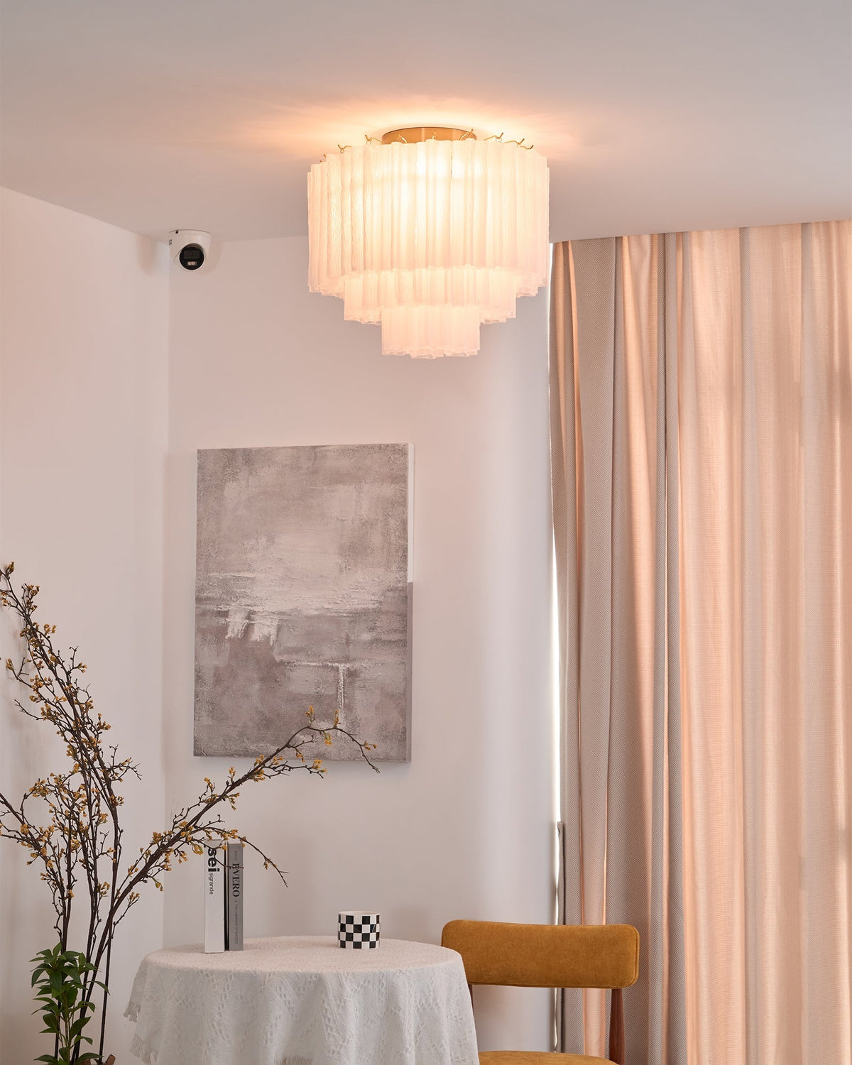 Rovenlynne Glass Ceiling Light-Moonnatur