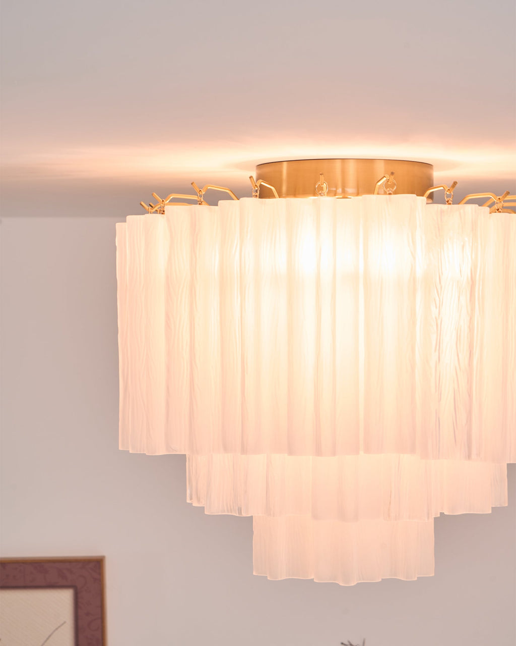 Rovenlynne Glass Ceiling Light-Moonnatur
