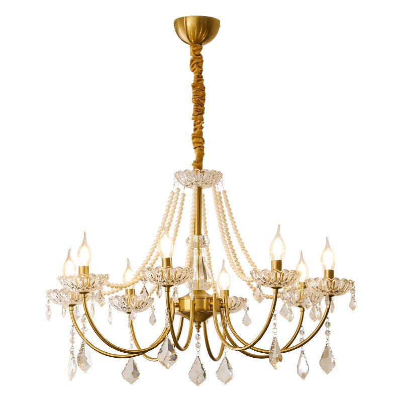 Sirena Crystal Chandelier-Moonnatur