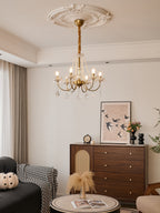 Sirena Crystal Chandelier-Moonnatur