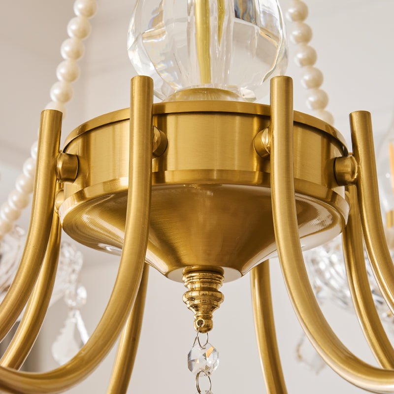 Sirena Crystal Chandelier-Moonnatur
