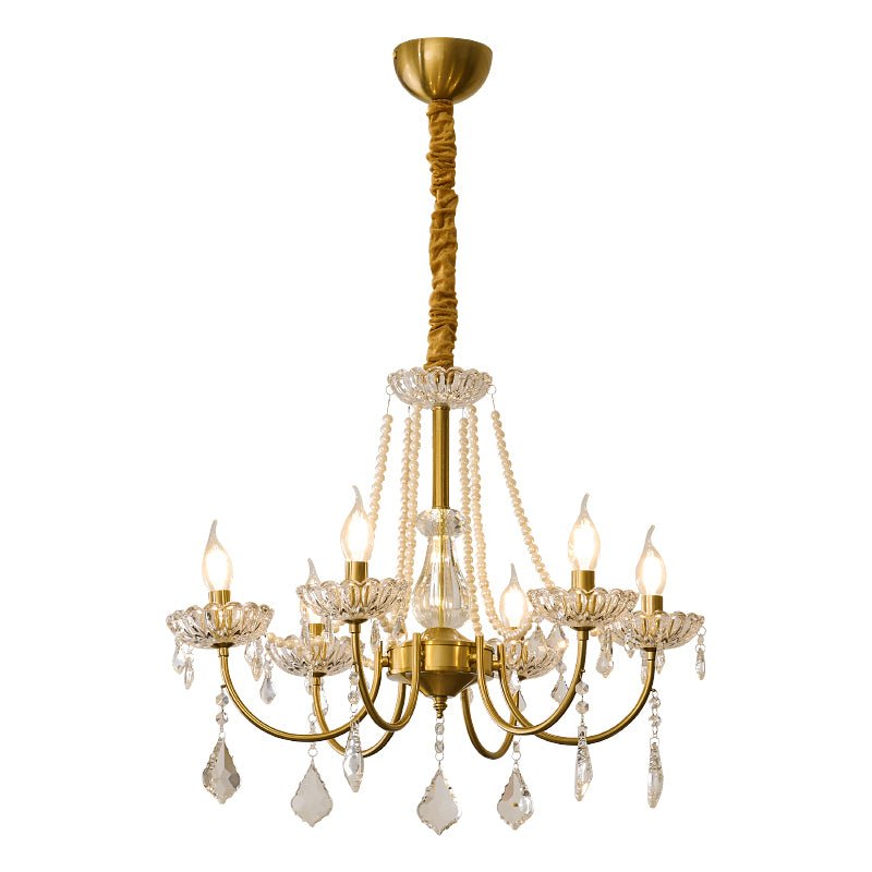 Sirena Crystal Chandelier-Moonnatur