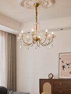 Sirena Crystal Chandelier-Moonnatur