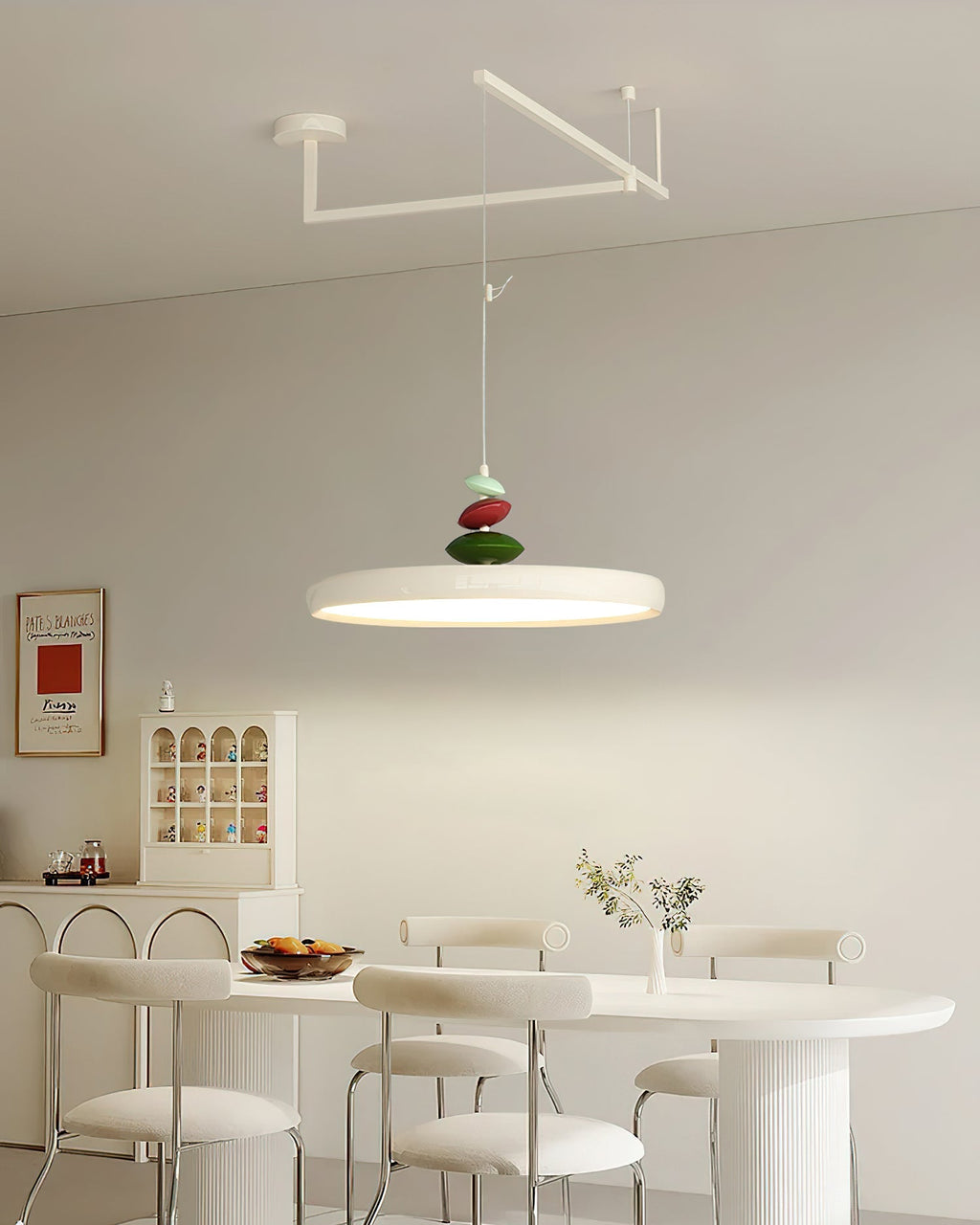 Laderlark Acrylic Pendant Light-Moonnatur