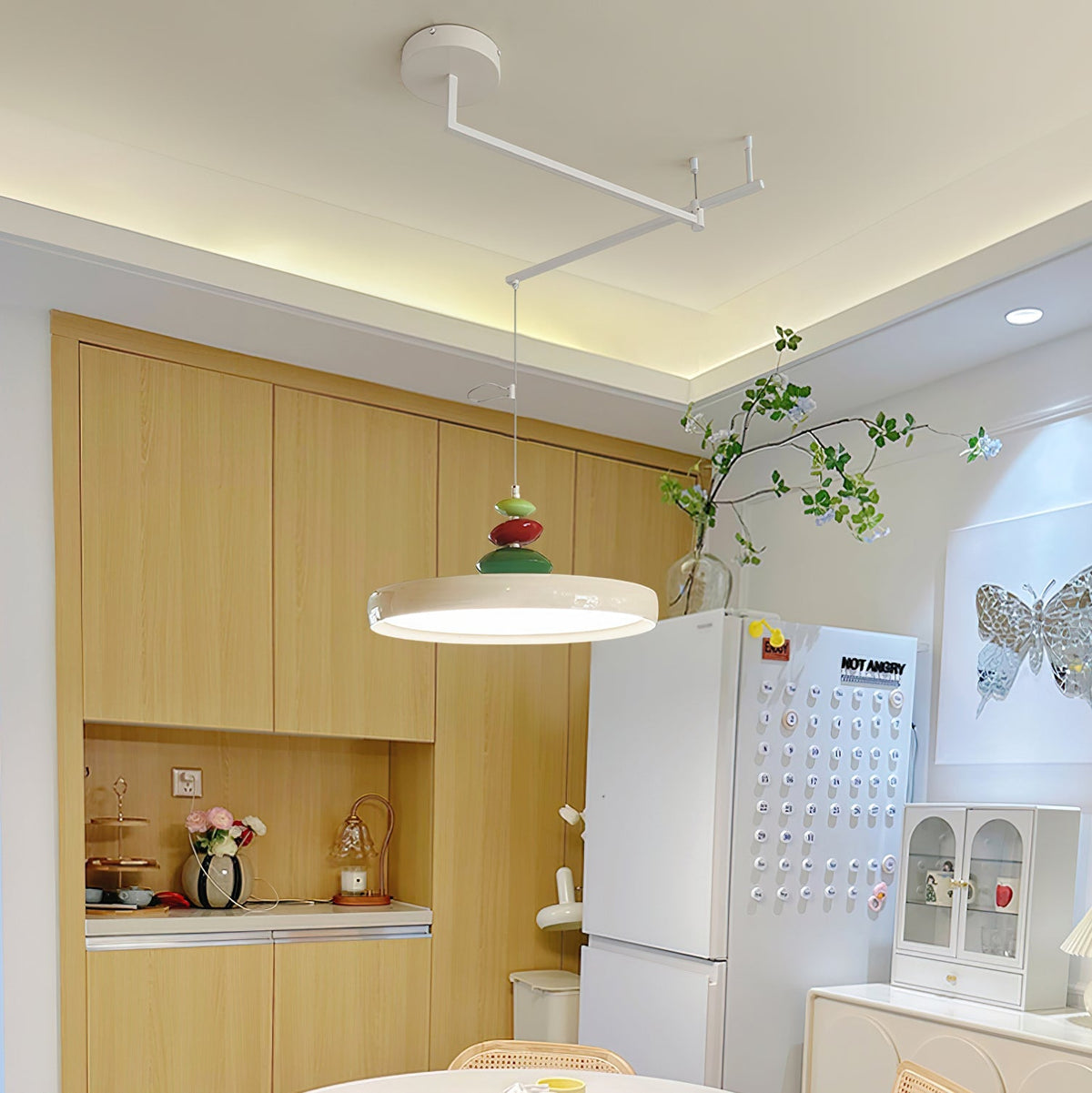 Laderlark Acrylic Pendant Light-Moonnatur