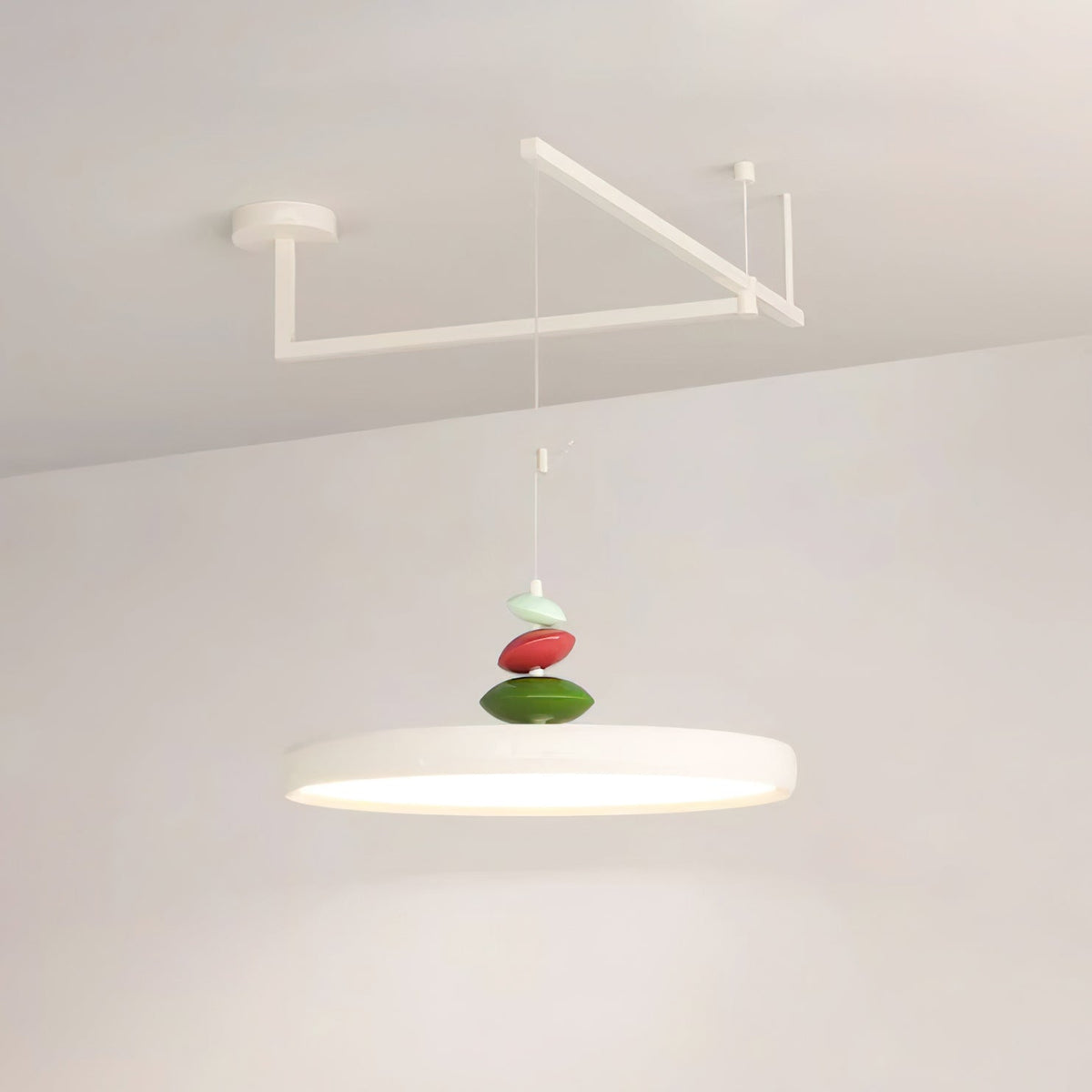 Laderlark Acrylic Pendant Light-Moonnatur
