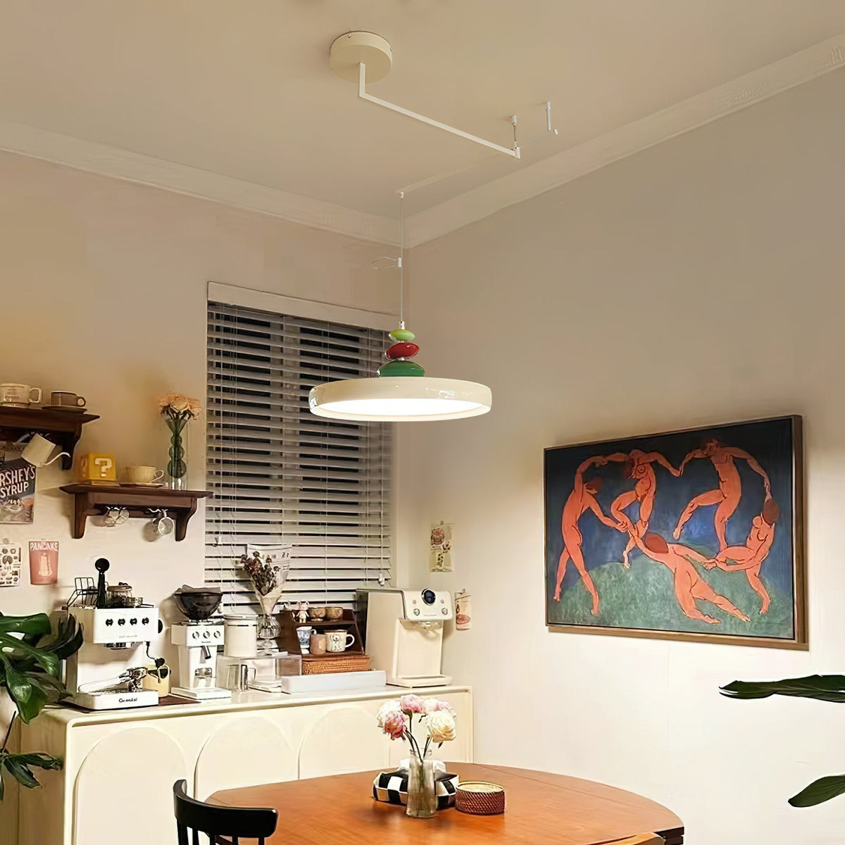 Laderlark Acrylic Pendant Light-Moonnatur