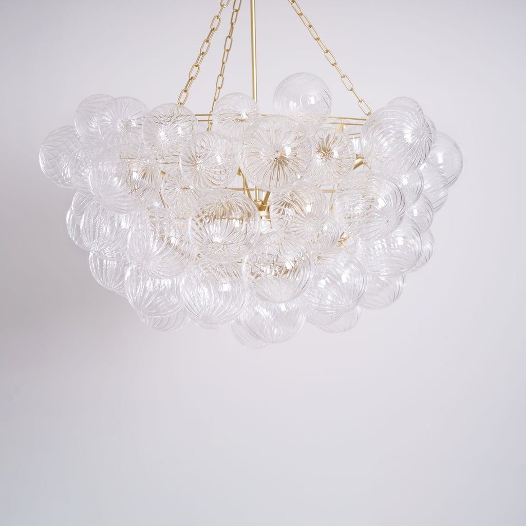 Raselle Glass Chandelier-Moonnatur