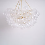 Raselle Glass Chandelier-Moonnatur