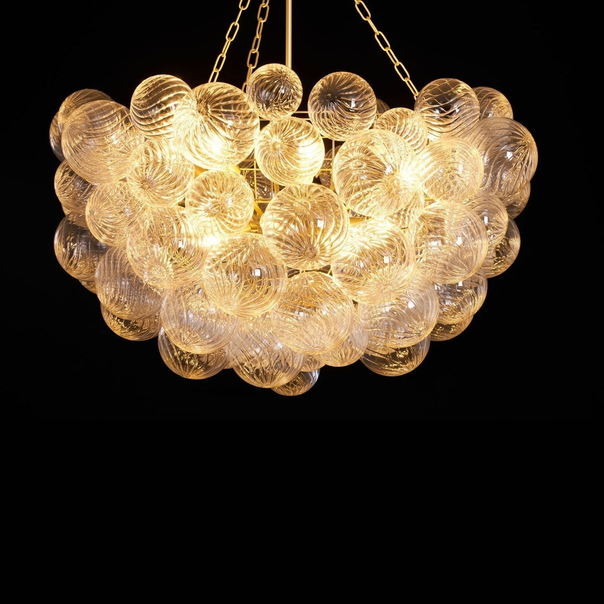 Raselle Glass Chandelier-Moonnatur