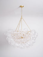 Raselle Glass Chandelier-Moonnatur
