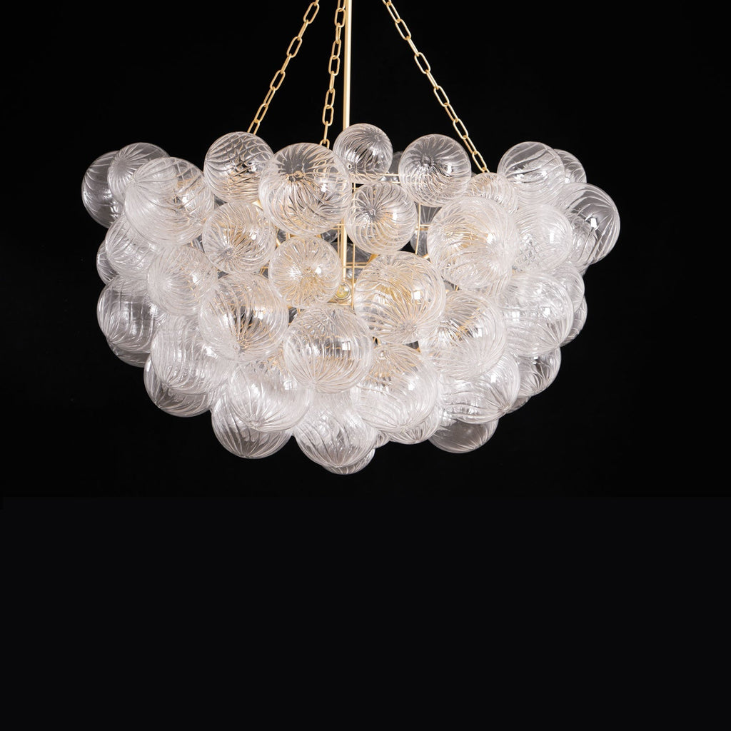 Raselle Glass Chandelier-Moonnatur