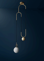 Beldeneth Glass Pendant Light-Moonnatur