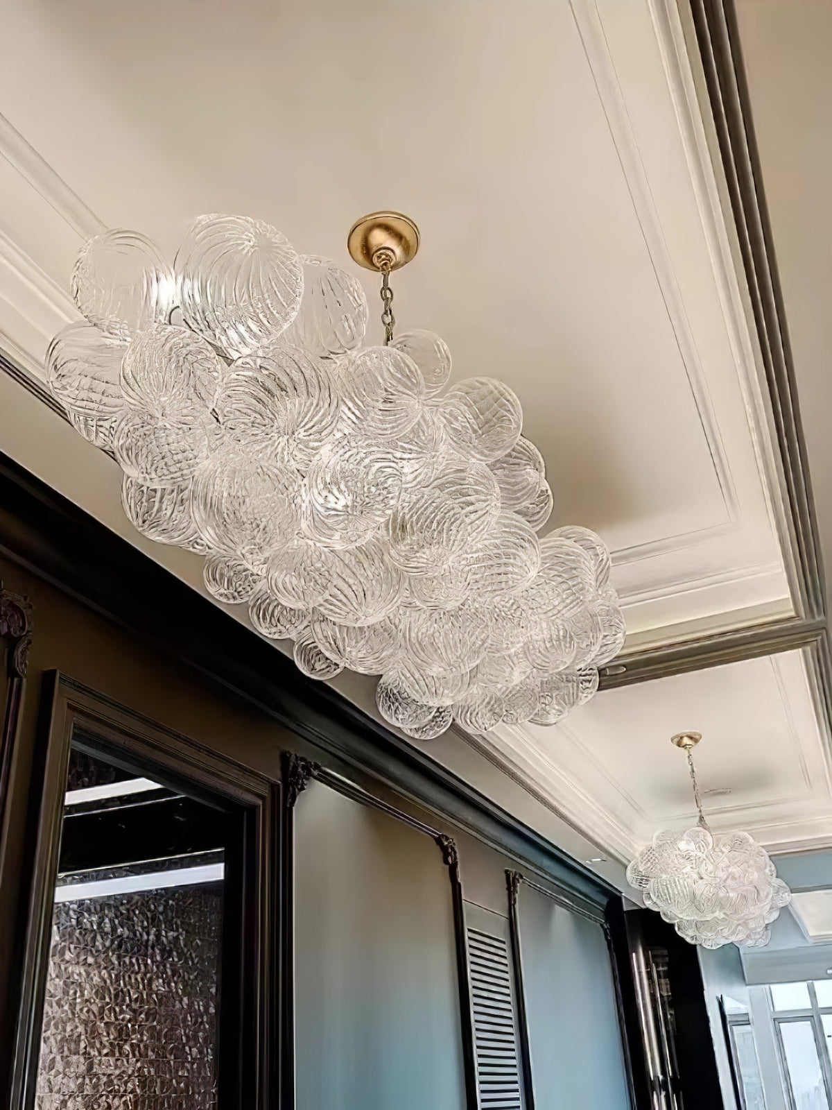 Raselle Glass Chandelier-Moonnatur