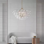 Raselle Glass Chandelier-Moonnatur