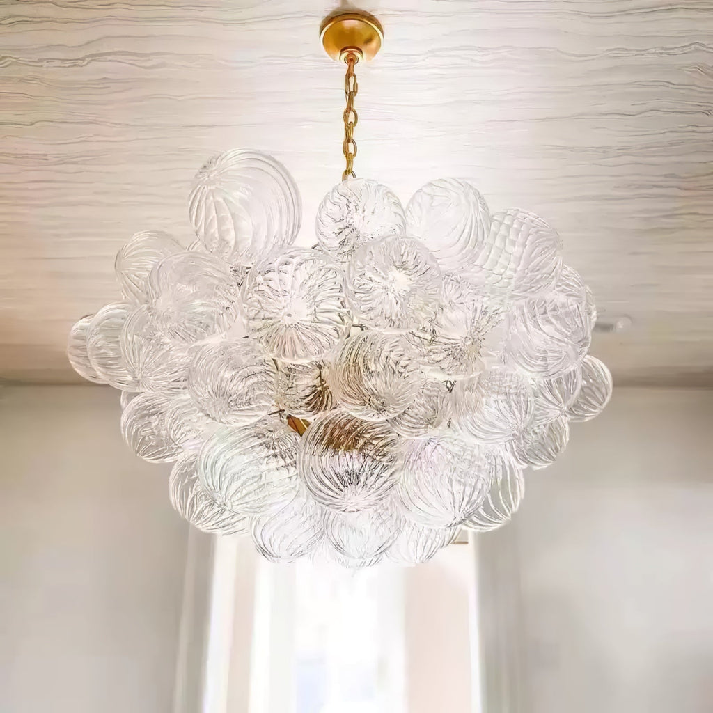 Raselle Glass Chandelier-Moonnatur