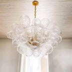 Raselle Glass Chandelier-Moonnatur