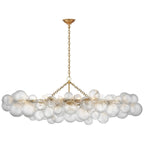 Raselle Glass Chandelier-Moonnatur