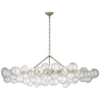 Raselle Glass Chandelier-Moonnatur