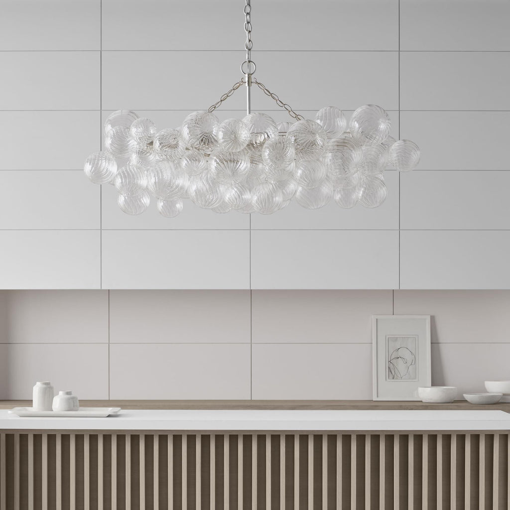 Raselle Glass Chandelier-Moonnatur