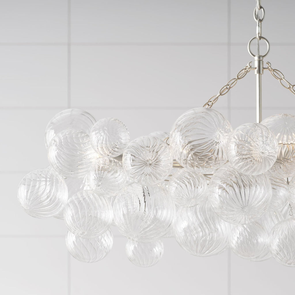 Raselle Glass Chandelier-Moonnatur