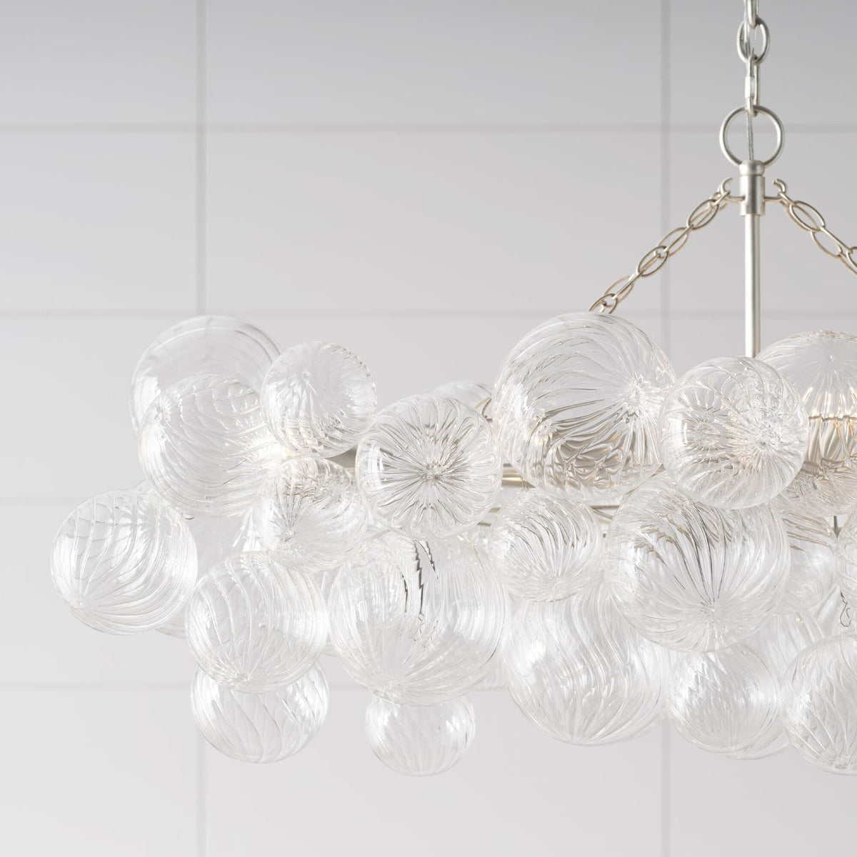 Raselle Glass Chandelier-Moonnatur