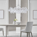 Raselle Glass Chandelier-Moonnatur