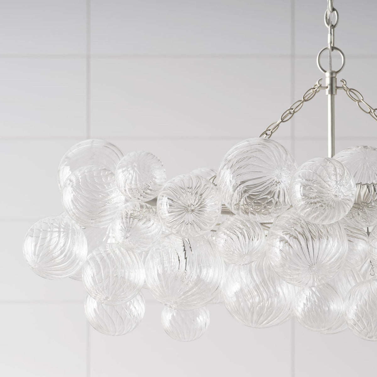Raselle Glass Chandelier-Moonnatur