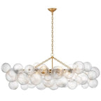 Raselle Glass Chandelier-Moonnatur
