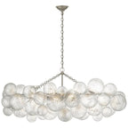 Raselle Glass Chandelier-Moonnatur