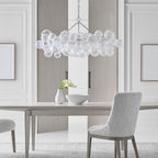 Raselle Glass Chandelier-Moonnatur