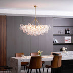 Raselle Glass Chandelier-Moonnatur