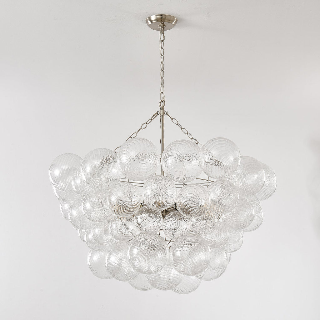Raselle Glass Chandelier-Moonnatur