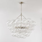 Raselle Glass Chandelier-Moonnatur