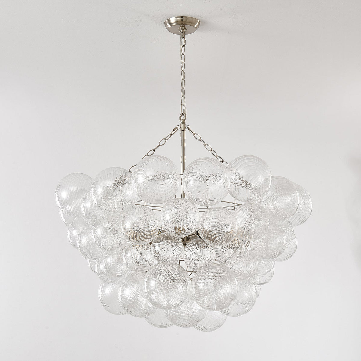 Raselle Glass Chandelier-Moonnatur