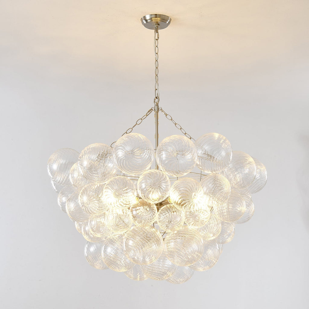 Raselle Glass Chandelier-Moonnatur