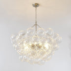 Raselle Glass Chandelier-Moonnatur