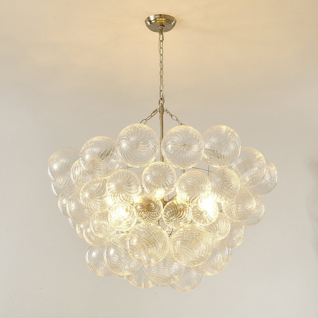 Raselle Glass Chandelier-Moonnatur
