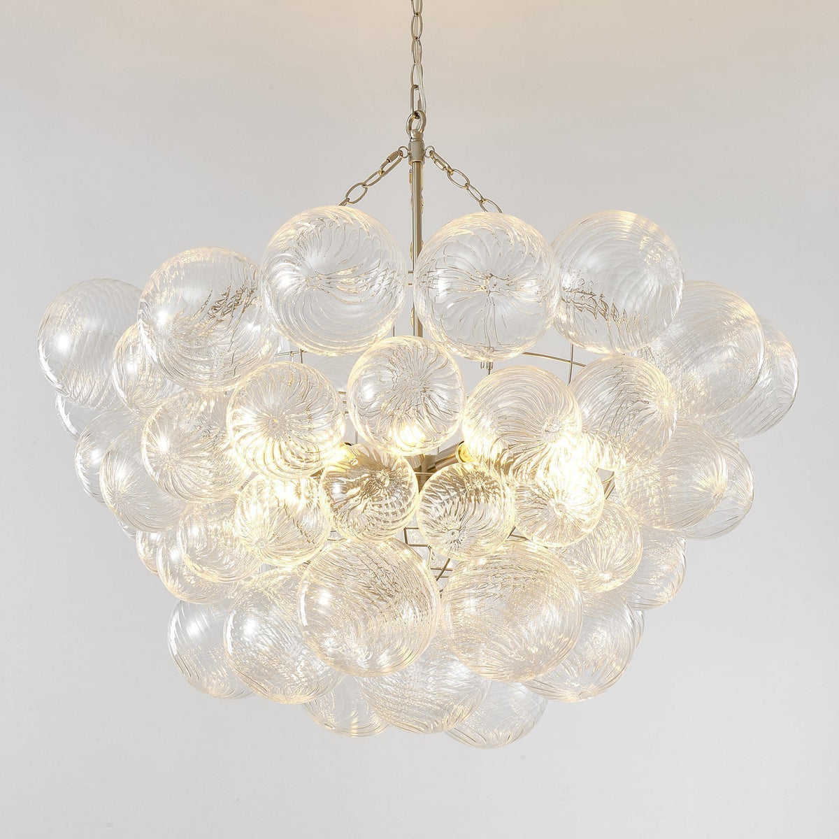 Raselle Glass Chandelier-Moonnatur